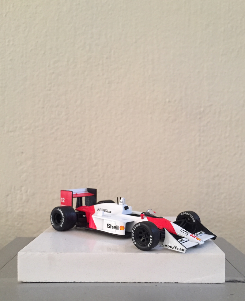 Illustration for article titled Remembering Ayrton’s first championship-winning car...